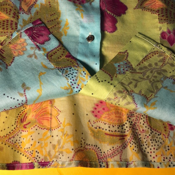 AKRIS Swiss Indian-pattern cotton shirt - Picture 8 of 11